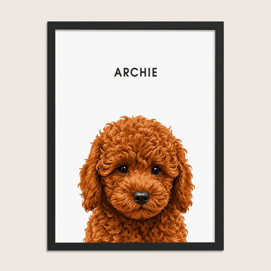 The Signature Pet Portrait (Art Print)