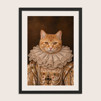 The Princess - Royal Pet Portrait (Art Print)