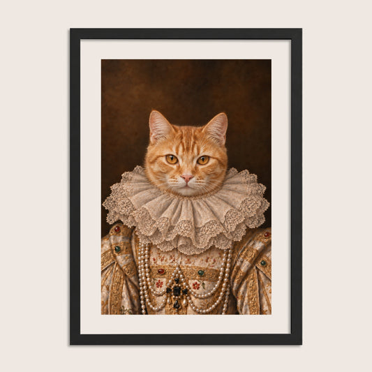 The Princess - Royal Pet Portrait (Art Print)