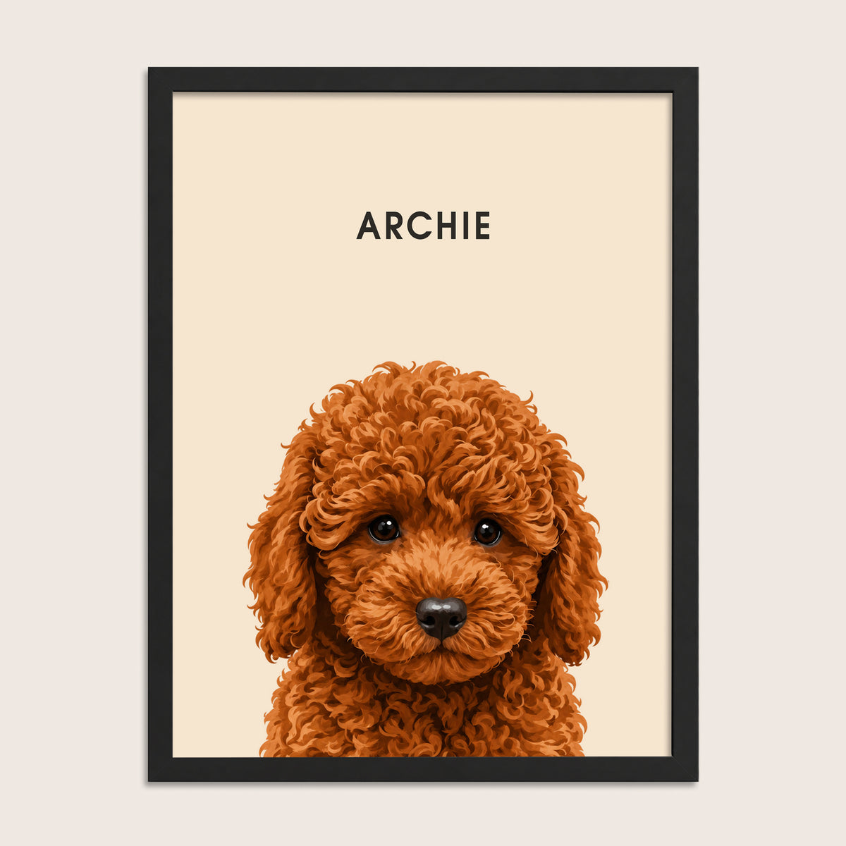 The Signature Pet Portrait (Art Print)