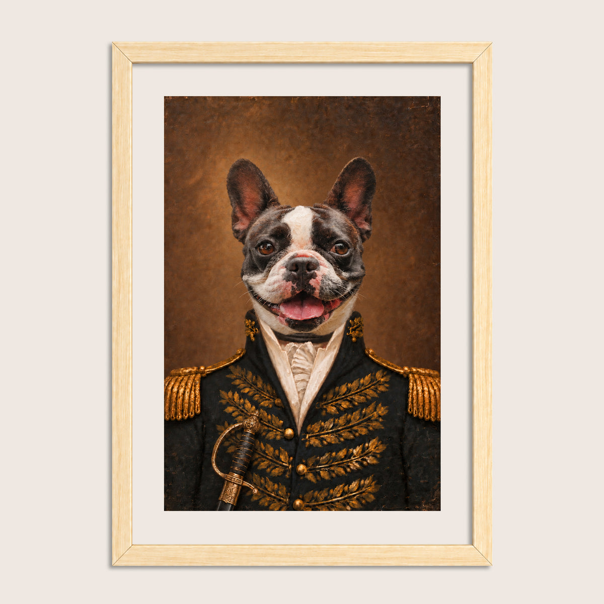 The General - Royal Pet Portrait (Art Print)