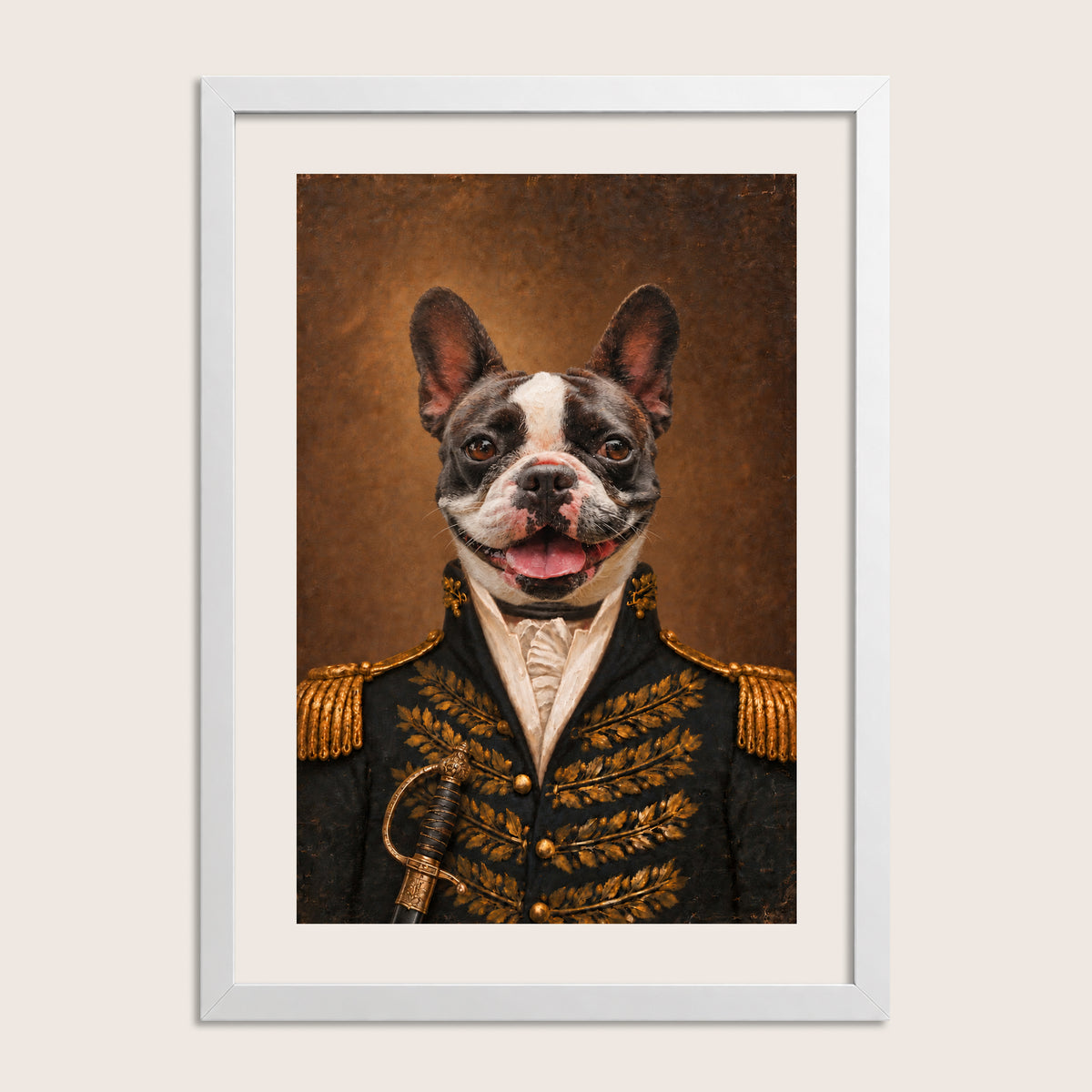 The General - Royal Pet Portrait (Art Print)