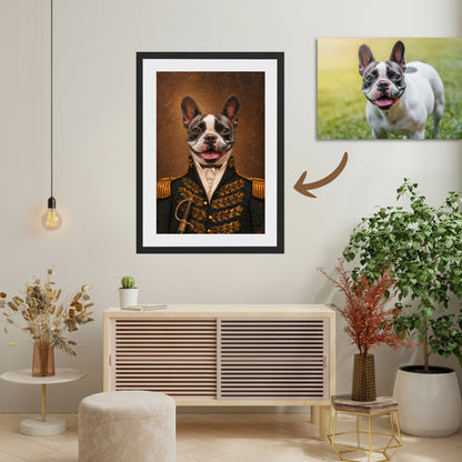 The General - Royal Pet Portrait (Art Print)