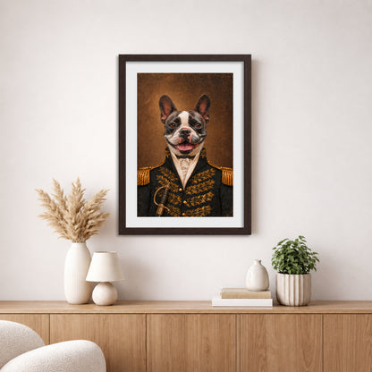 The General - Royal Pet Portrait (Art Print)