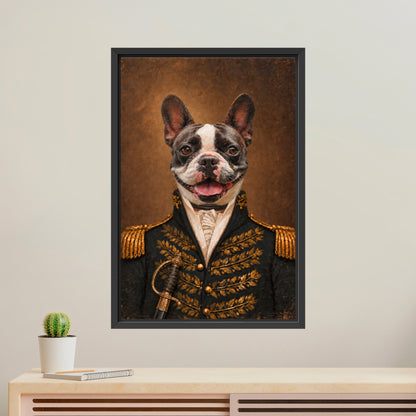 The General - Royal Pet Portrait (Canvas)