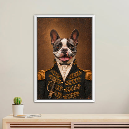 The General - Royal Pet Portrait (Canvas)