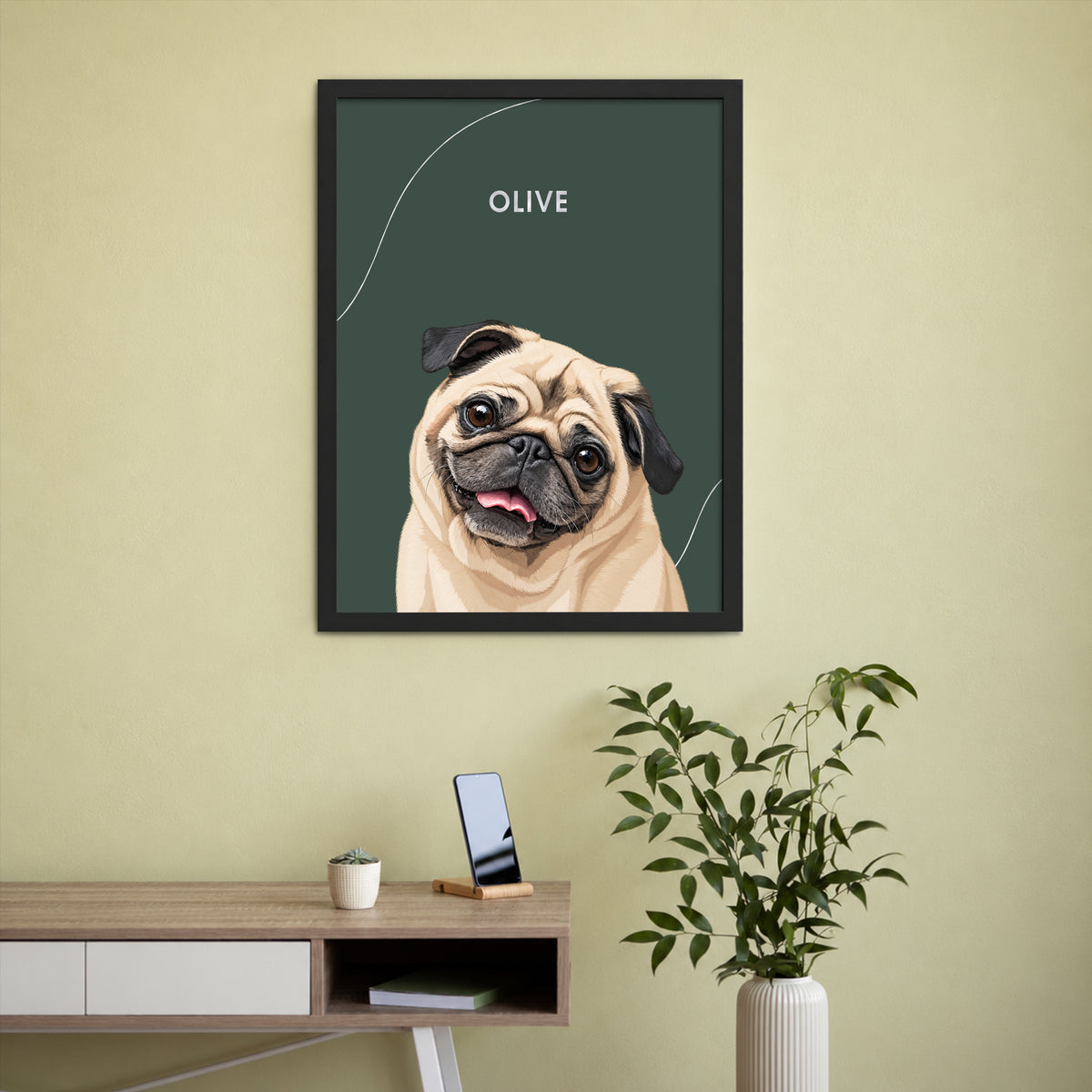 The Signature Pet Portrait (Art Print)