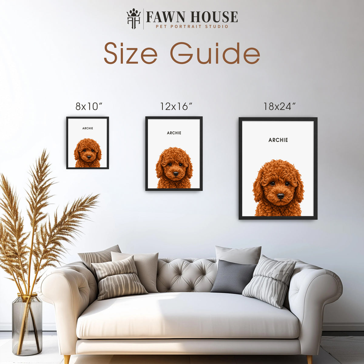 The Signature Pet Portrait (Art Print)