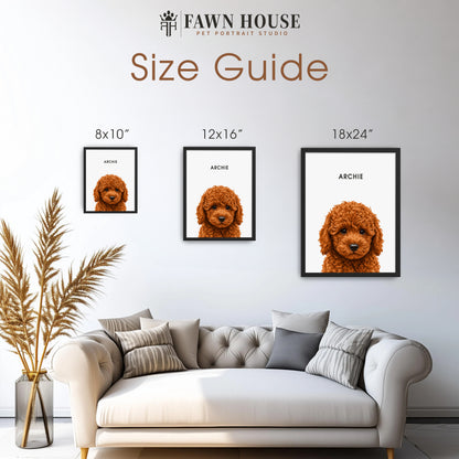 The Signature Pet Portrait (Art Print)