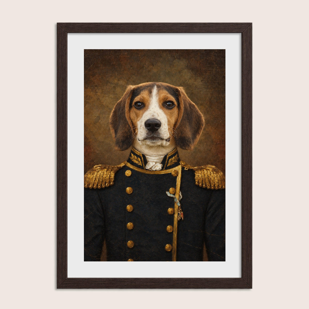 The Navy - Royal Pet Portrait (Art Print)