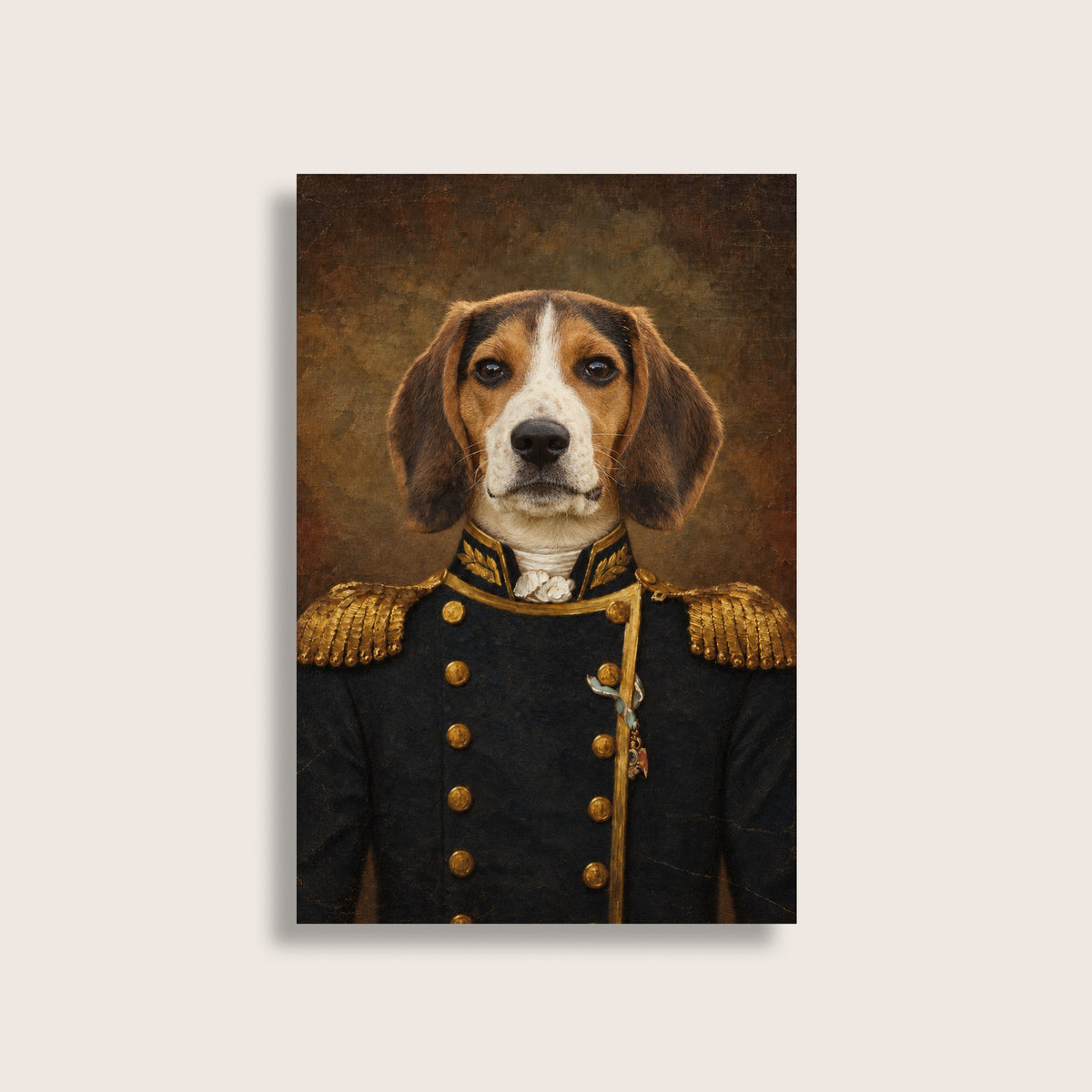 The Navy - Royal Pet Portrait (Art Print)