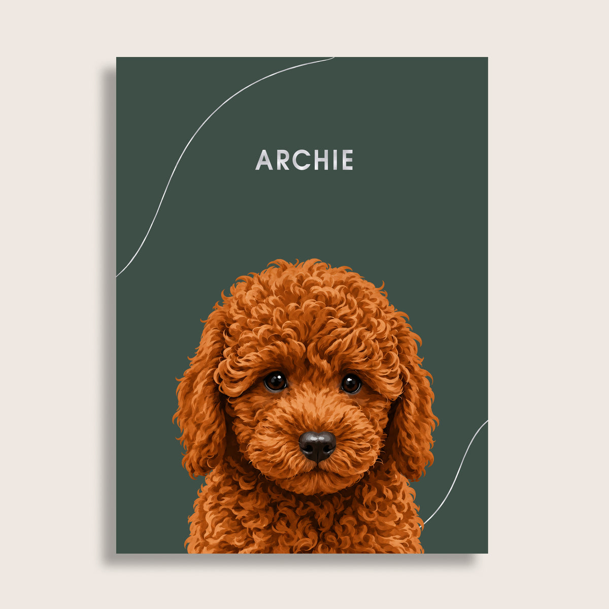 The Signature Pet Portrait (Art Print)