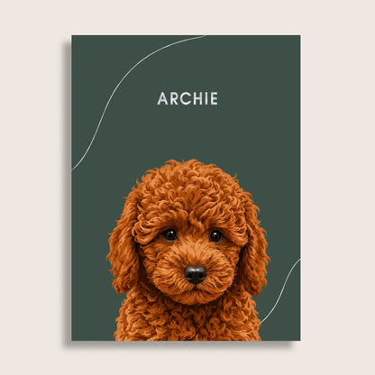 The Signature Pet Portrait (Art Print)