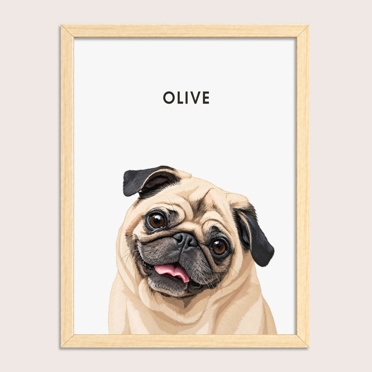 The Signature Pet Portrait (Art Print)