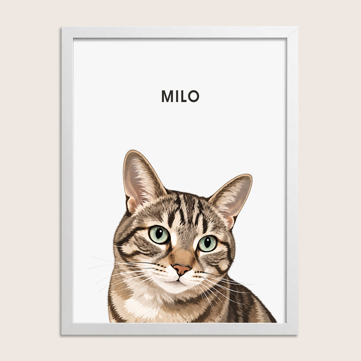 The Signature Pet Portrait (Art Print)