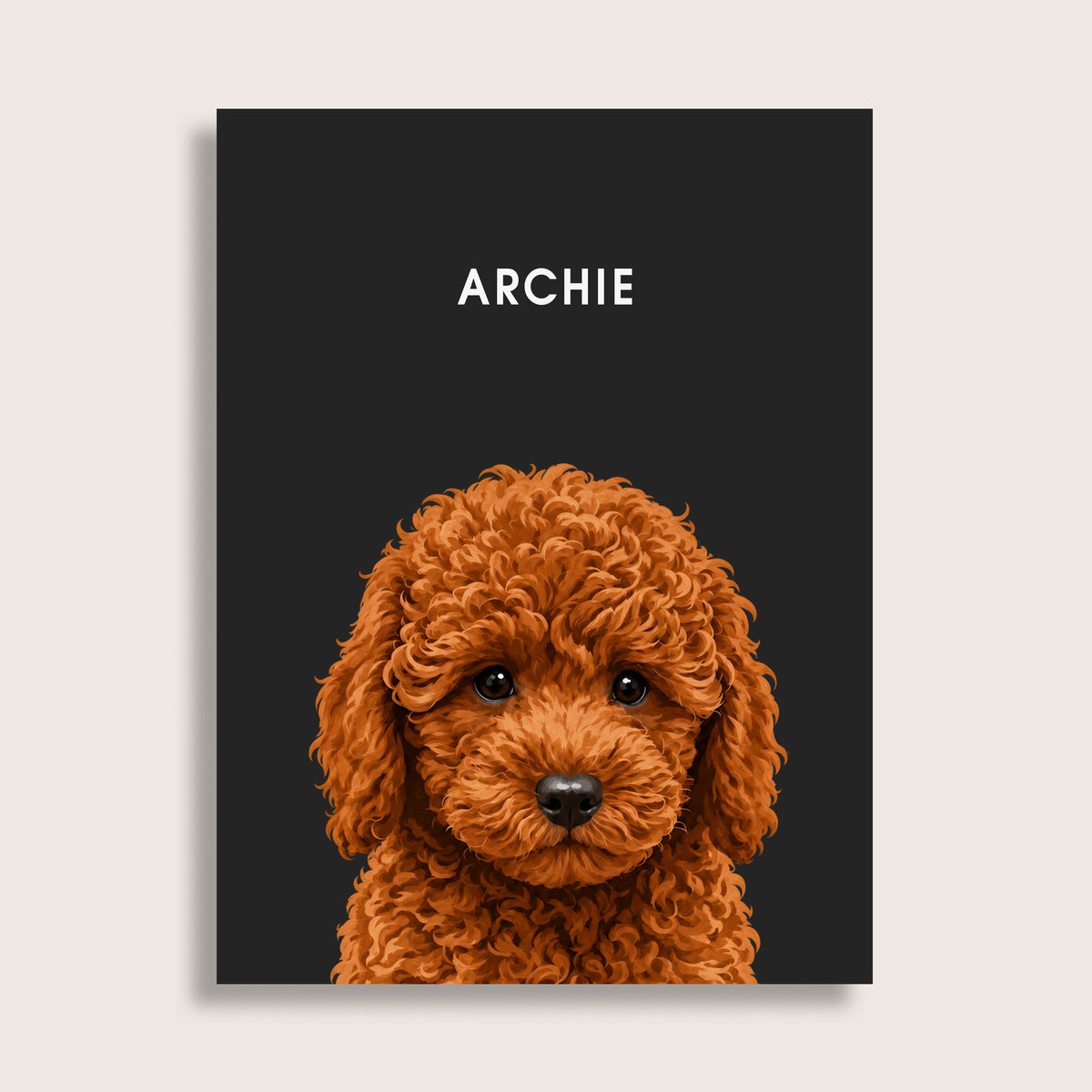 The Signature Pet Portrait (Art Print)