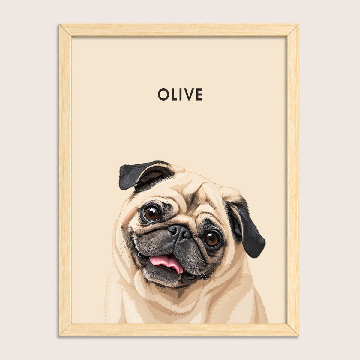 The Signature Pet Portrait (Art Print)