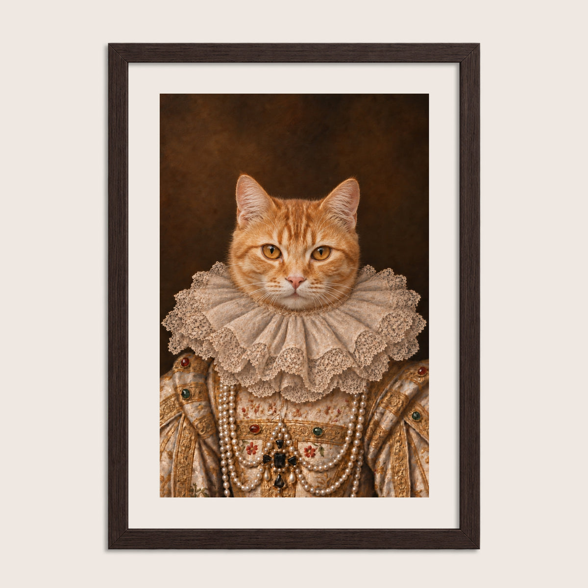 The Princess - Royal Pet Portrait (Art Print)