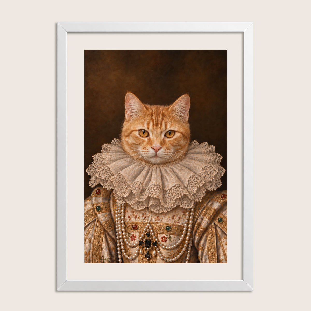 The Princess - Royal Pet Portrait (Art Print)