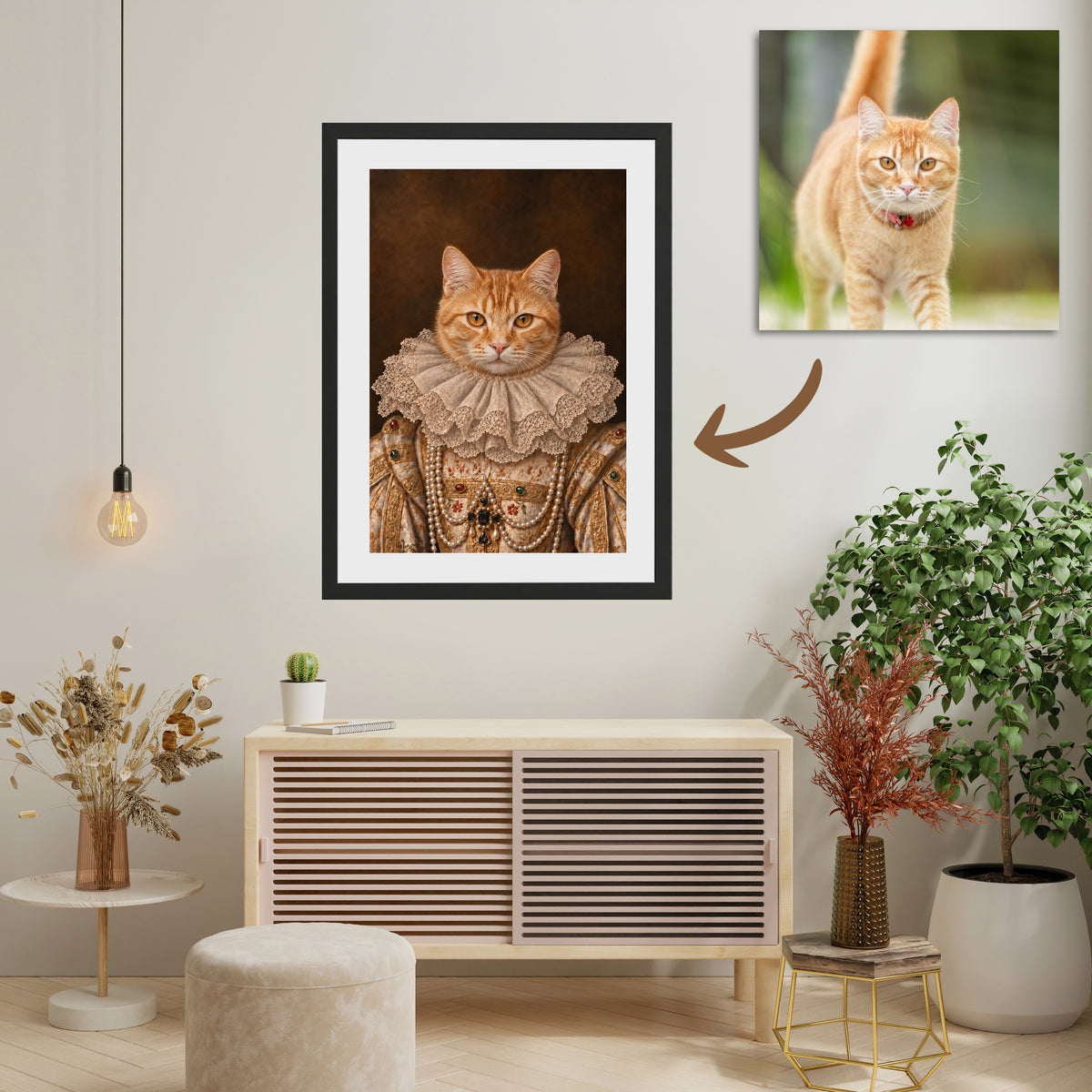 The Princess - Royal Pet Portrait (Art Print)
