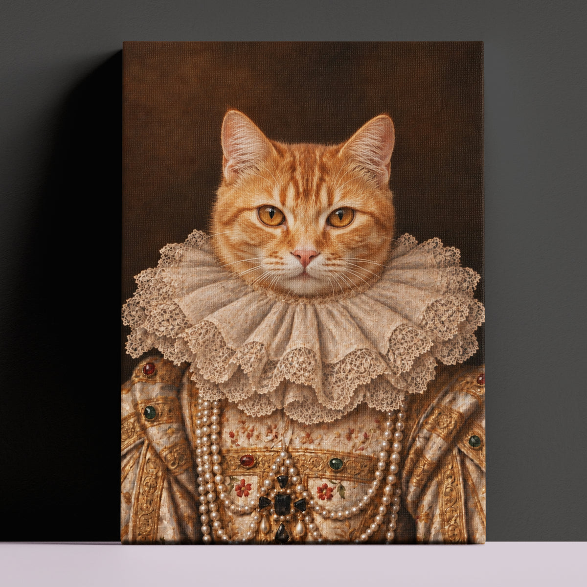 The Princess - Royal Pet Portrait (Canvas)