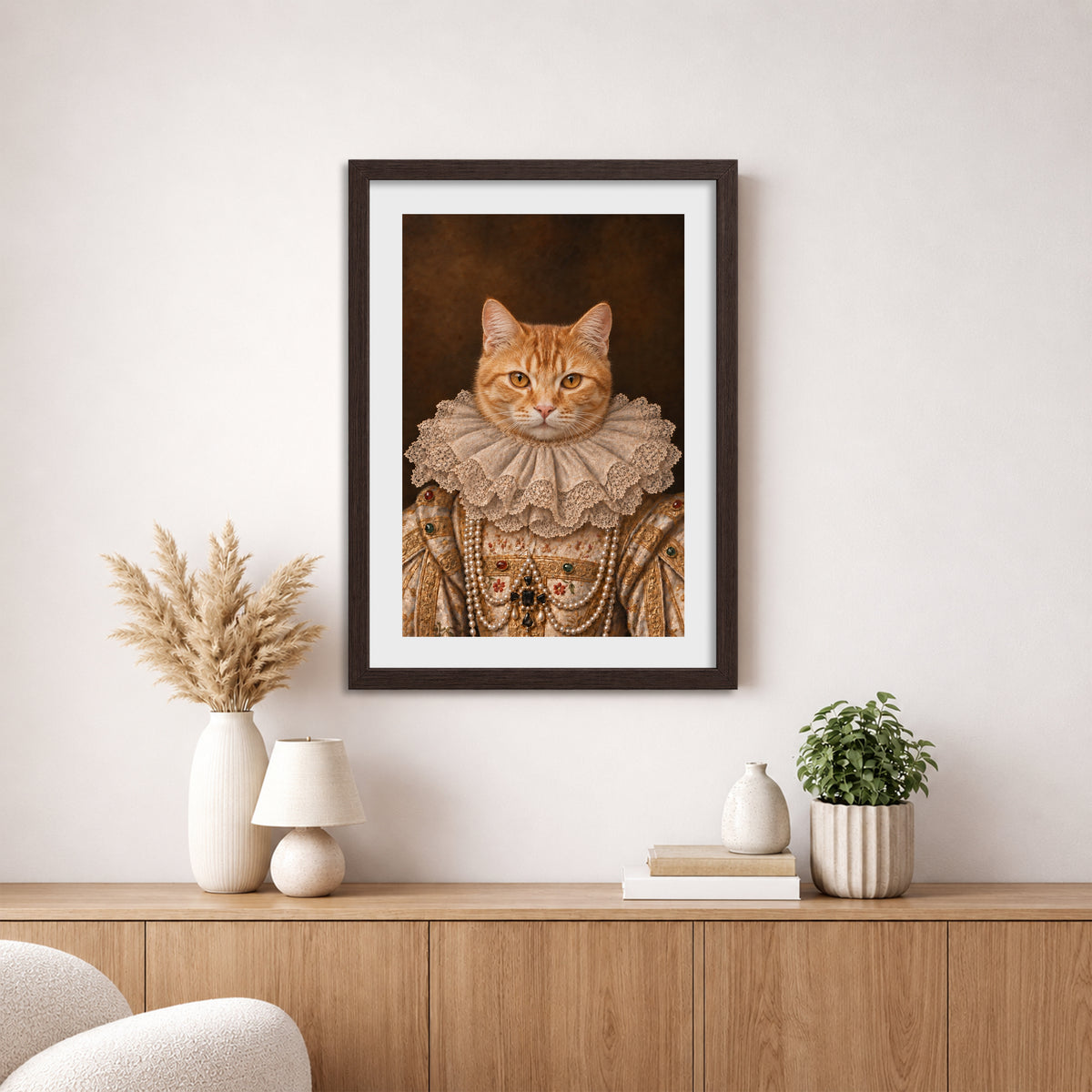 The Princess - Royal Pet Portrait (Art Print)