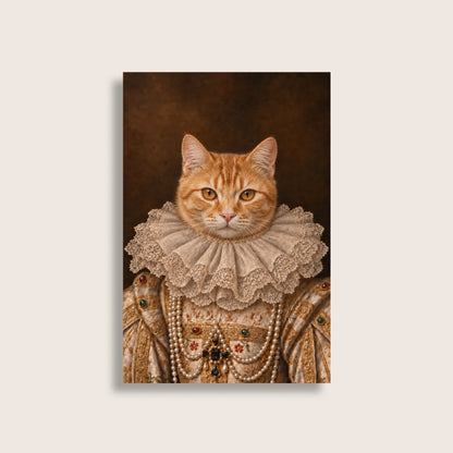 The Princess - Royal Pet Portrait (Art Print)