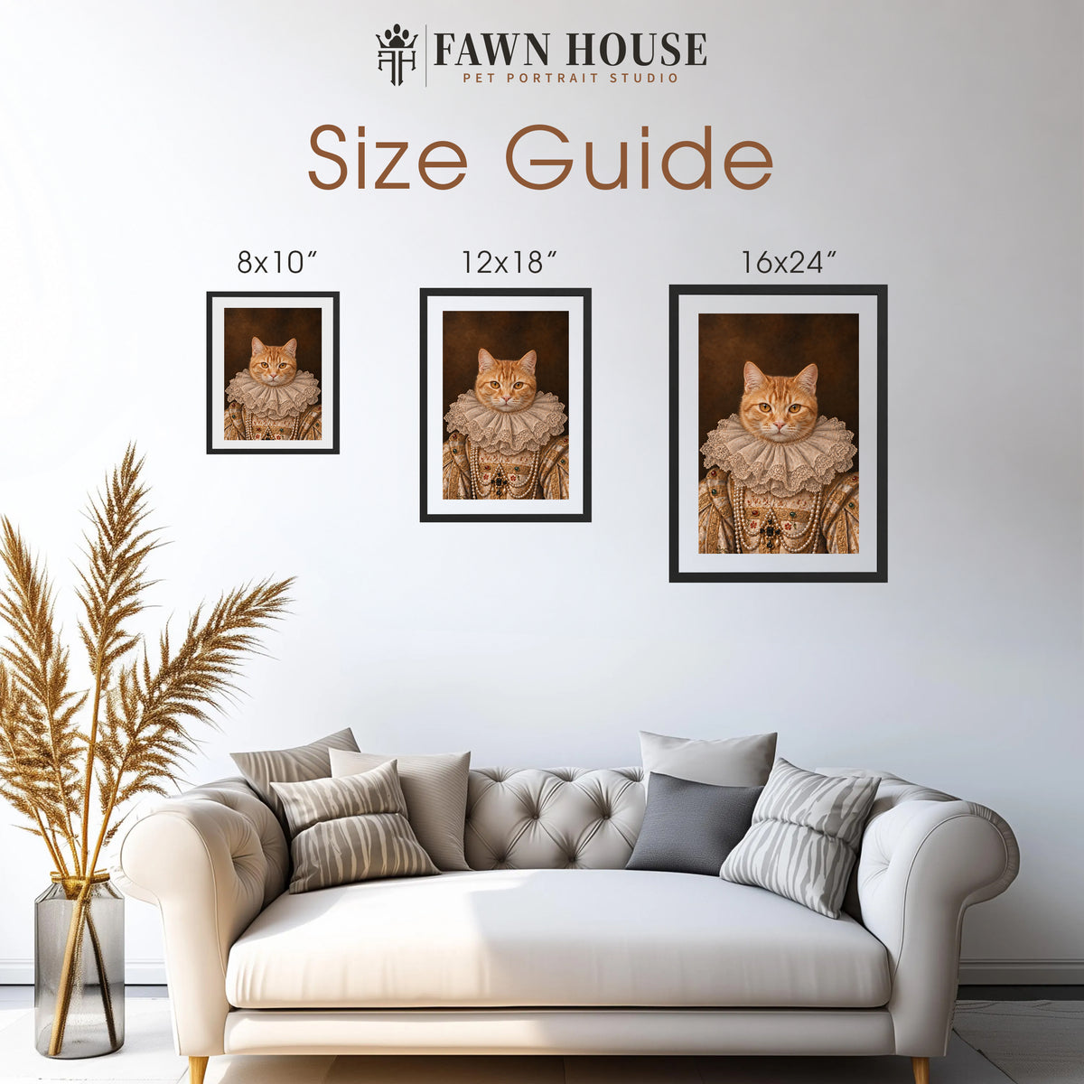 The Princess - Royal Pet Portrait (Art Print)