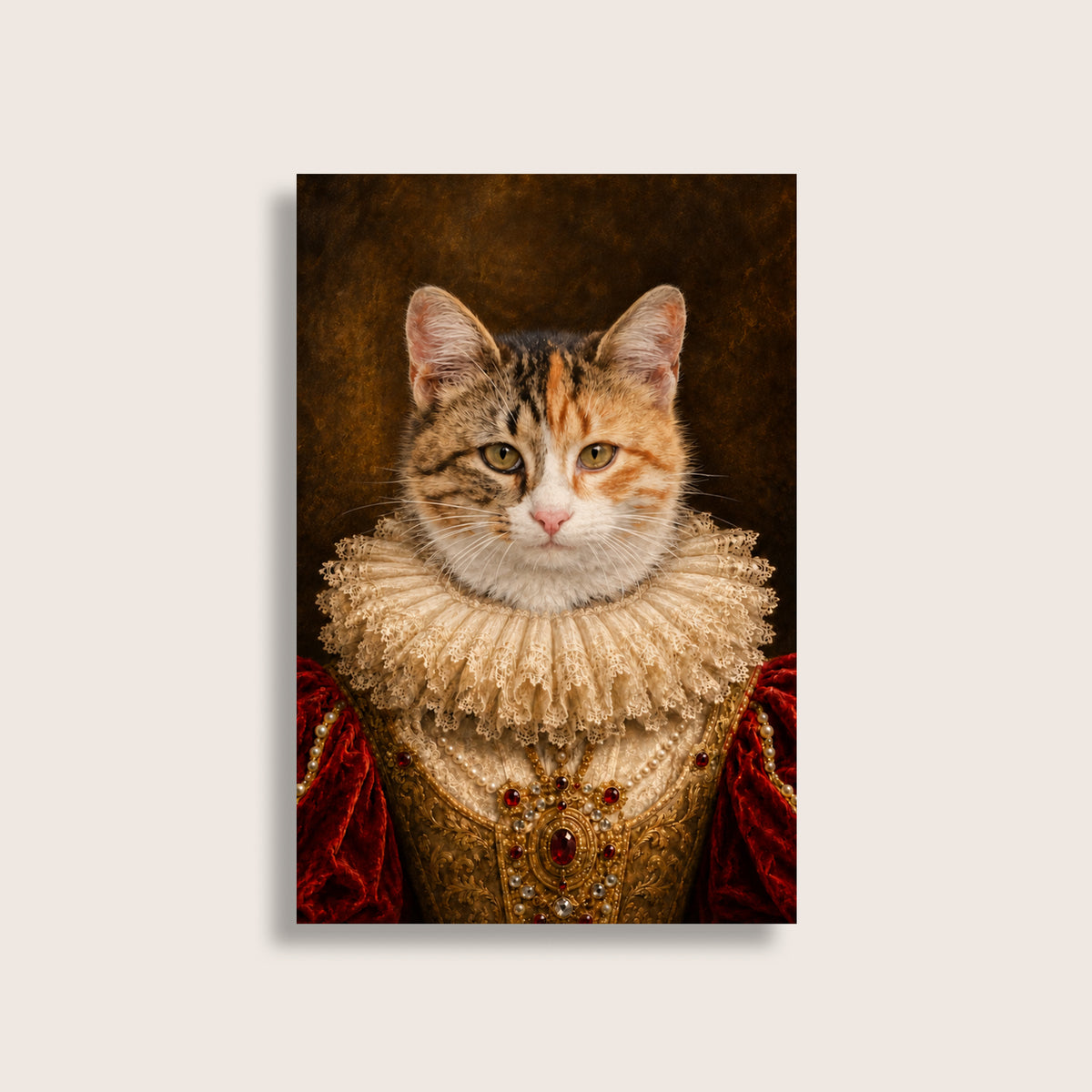 The Queen - Royal Pet Portrait (Art Print)