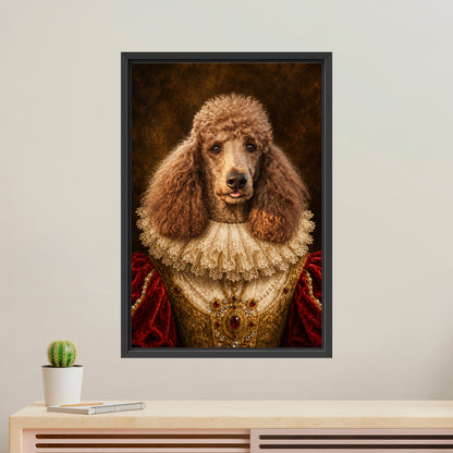 The Queen - Royal Pet Portrait (Canvas)