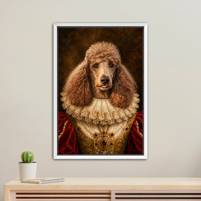 The Queen - Royal Pet Portrait (Canvas)