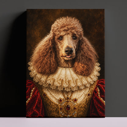 The Queen - Royal Pet Portrait (Canvas)