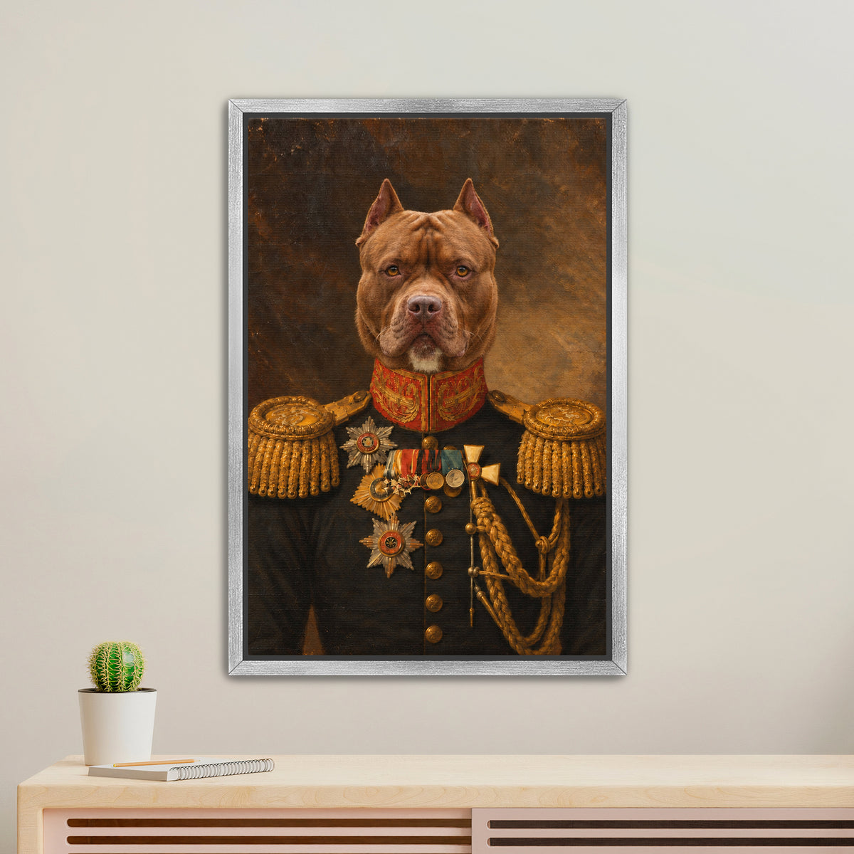 The Veteran - Royal Pet Portrait (Canvas)