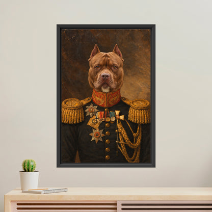 The Veteran - Royal Pet Portrait (Canvas)