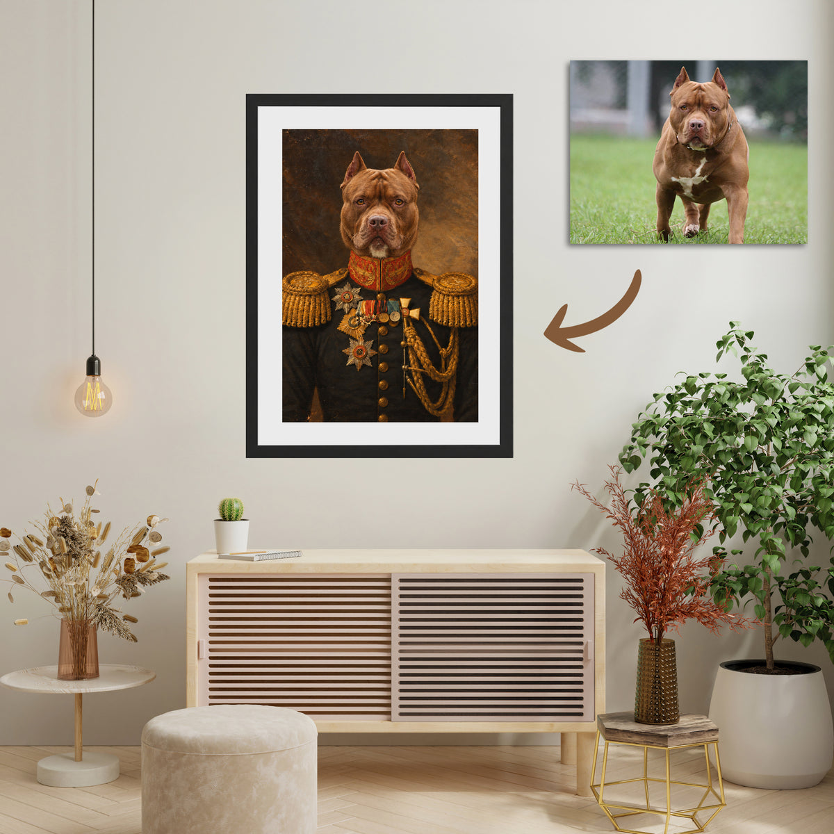 The Veteran - Royal Pet Portrait (Art Print)