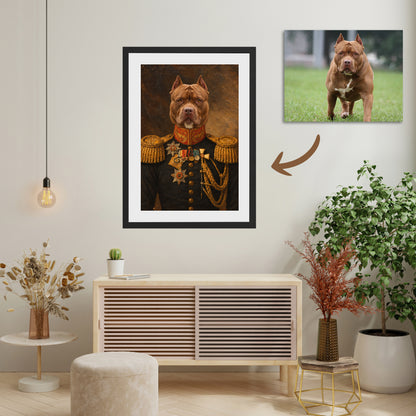 The Veteran - Royal Pet Portrait (Art Print)