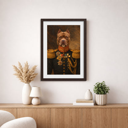 The Veteran - Royal Pet Portrait (Art Print)
