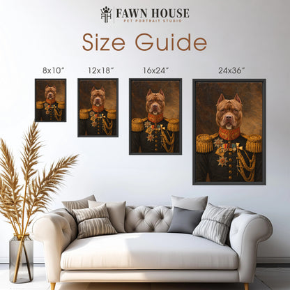 The Veteran - Royal Pet Portrait (Canvas)