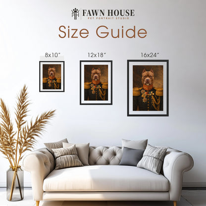 The Veteran - Royal Pet Portrait (Art Print)